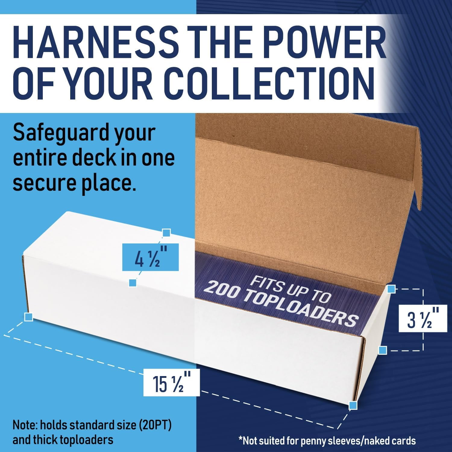 Premium Cardboard Storage Boxes For Trading Card | Card Box TCG, Trading Card Storage Box, TCG Card Storage Box, MTG Card Box, Sports Card Storage Box, Card Organizer Box, Trading Card Boxes. - Premium Cardboard Storage Boxes For Trading Card | Card Box TCG, Trading Card Storage Box, TCG Card Storage Box, MTG Card Box, Sports Card Storage Box, Card Organizer Box, Trading Card Boxes. -