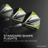 thumbnail image 4 of Accudart Steel Tip Dart Set 3.0 - Gunmetal Finish Steel Barrel - Hybrid Grip - Polycarbonate Shafts - Standard Shape Flights - Drop In Case Stores Fully Assembled Darts, 4 of 8