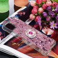 thumbnail image 7 of case for Samsung Galaxy A22 5G Case (Not 4G),Creativity Clear Quicksand Glitter Flowing Liquid Floating Soft TPU Case w/Stand Bling Diamond Sparkle Phone Cover for Samsung Galaxy A22 5G  Rose Gold, 7 of 7