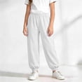 thumbnail image 3 of Diufon Jogger Pants for Boys Girls Baggy Elastic Waist Casual Sport Pant Fall Winter Thin Sleep Cuffed Trousers, 3 of 10