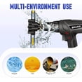 thumbnail image 5 of Drill Pump for Water Transfer, Self-Priming Electric Drill Powered Pump, Portable Hand Drill Water Pumps for Gasoline, Oil, Diesel, Aquarium, Garden – Heavy-Duty Transfer Pumps (1pc), 5 of 7
