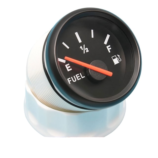 52mm Voltmeter For Boat Marine Car Voltage VOLT 0-190ohm Fuel Water Level Meter Pointer Level Gauge Oil Tank Level Indicator ,Suits Most Tanks