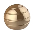 thumbnail image 1 of (Dorado, Diámetro: 45 mm) Giroscopio de metal con bola giratoria de escritorio de juguete cinético con ilusión óptica para aliviar el estrés Inspirar la creatividad interior, 1 of 5