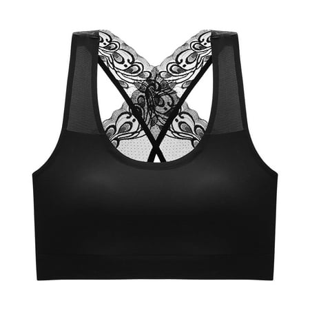 

LEEy-world Women S Lingerie Sleep & Lounge Comfort Devotion Lace Bra Wirefree Bra with Full Coverage Push-Up Bra with Natural Lift Comfortable Bra Pink XL