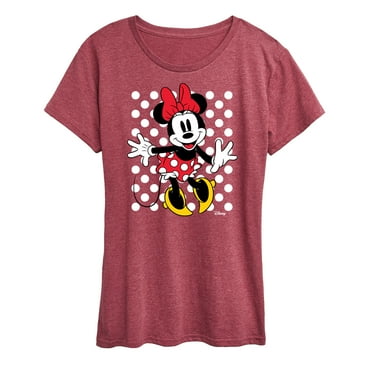 Disney - Mickey & Friends - Minnie Mouse - Polka Dots Everywhere - Women's Short Sleeve Graphic T-Shirt
