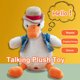thumbnail image 2 of leyfeng Pato de peluche parlante, juguete para perro, canto de música, repetición de grabación, juguete de baile, juguete de peluche interactivo electrónico, 2 of 8