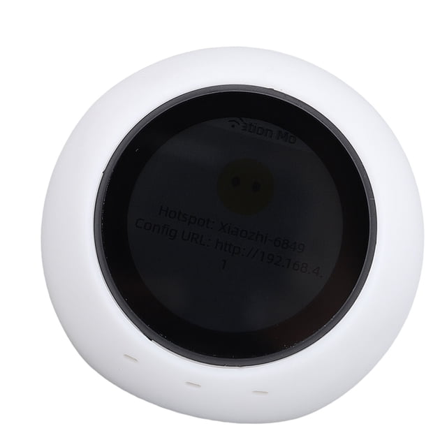 Robot Parlante Inteligente, Robot Compañero AI Pantalla De 1,28 Pulgadas Despertador Por Voz WIFI Reloj Meteorológico 5.0 Para El Escritorio De La Escuela En Casa