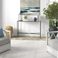 thumbnail image 3 of Maklaine Industrial 42" Steel Console Table in Black, 3 of 3