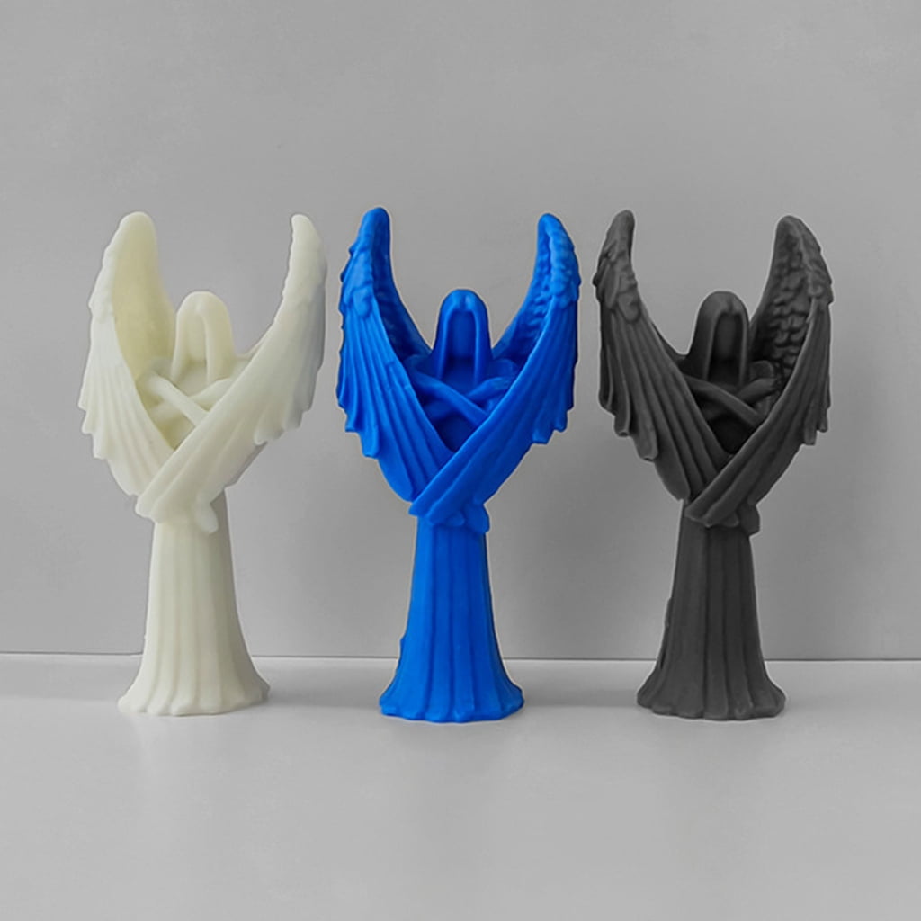 Halloween Goddess Candle Mold for Making Candle Soap Plasters Resin Casting Silicone Mold Non-stick Easy to De-mold
