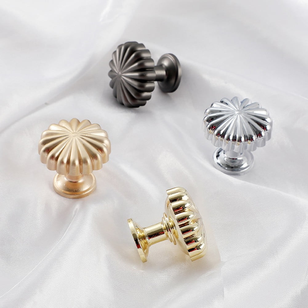 5pc Zinc Alloy Door Handle Knobs Kitchen Cupboard Wardrobe Cabinet Pull