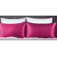 thumbnail image 2 of Premium Natural Mulberry Silk Pillowcase for Hair and Skin Made in Germany, 22 Momme 6A Silk Pillow Cases Standard Size with Zipper, Ideal for Women's Beauty Sleep, 2 Pcs 20"x26'', Standard, 2 of 6