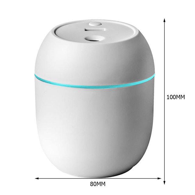 Mini Humidificador Mini humidificador de 250 ml difusor de aceite esencial purificador de dormitorio fabricante de niebla de Aroma Sywqhk Libre de BPA