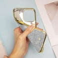 thumbnail image 5 of Compatible with Cute iPhone 13 Bling Diamond Case Glitter for Women 3D Rhinestone Crystal Shiny Sparkly Protective Cover with Electroplate Plating Bumper Luxury Fashion Protection Case Gold, 5 of 14