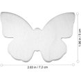 thumbnail image 2 of 4 Pièces Nappe Magnétique Poids Aimant Fenêtre Rideau de Douche Poids Draperie Pendentif pour Tables de Pique-Nique Poids Nappe Extérieur Style Papillon, 2 of 5