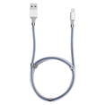 thumbnail image 1 of Cable de datos de carga rápida para IOS, almacenamiento de succión magnético ligero, fabricación profesional, TPE suave, 1M, 1 of 5