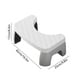 thumbnail image 3 of Accesorios de baño Taburete de inodoro Taburete para hacer caca en cuclillas Orinal de baño Taburete de paso Escaleras de asistencia para inodoro Taburete de paso Se adapta a todos los inodoros Banco, 3 of 6
