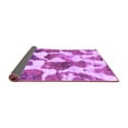 thumbnail image 2 of Ahgly Company Indoor Square Oriental Purple Modern Area Rugs, 6' Square, 2 of 4
