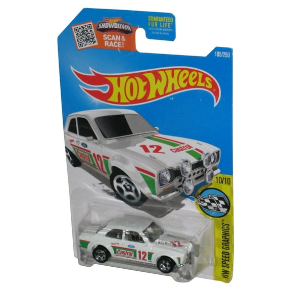 Hot Wheels '70 Ford Escort RS1600 #10/10 (2015) Die-Cast Toy Car 185/250