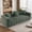 Olive Green, variant on Rophefx 66.5" Chenille Cloud Sofa Couch Loveseat,Modern 2 Seater Deep Seat Sofa with Pillows for Living Room Apartments, No Assembly,White