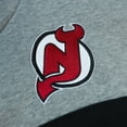 thumbnail image 4 of Men's Mitchell & Ness Red/Gray New Jersey Devils Head Coach Pullover Hoodie, 4 of 4