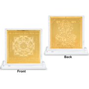 Rudra Centre Manokamna Siddhi Lakshmi Yantra - Pocket Size