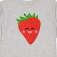 thumbnail image 4 of Inktastic Strawberry Kawaii Boys or Girls Long Sleeve Toddler T-Shirt, 4 of 5