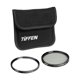 thumbnail image 1 of Kit de filtros Tiffen para fotos, 72 mm, paquete doble de protector UV y polarizador, 1 of 2