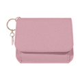 thumbnail image 2 of Leather Bifold Coin Purse Compact Wallet for Women | RFID Blocking Card Holder with Multiple Slots | Slim Small Change Purse for Cash & Coin | 4.5x3.7x1 inch, 2 of 2
