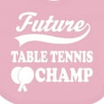 thumbnail image 4 of Inktastic Future Table Tennis Champ Boys or Girls Baby Bib, 4 of 4