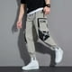 thumbnail image 4 of Pantalones de hombre Harem Hip Hop Multibolsillos Verano Multibolsillos Empalme Pantalones Cargo para Hombre Spandex Ropa Vintage Nailon Largo Emo, 4 of 5