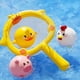 thumbnail image 2 of Baby bath water toy - Bath Toy , Fishing Floating Animals Squirts Toys Games Playing Set with Fishing net , Fish Net Game in Bathtub Bathroom Pool for Babies Toddlers and Kids (Blue), 2 of 3