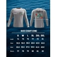 thumbnail image 7 of Baitium Fishing Shirt for Men Outdoor Long Sleeve Fishing Shirt Hiking Running Sun Shirt Rash Guard UPF 50+, 7 of 7