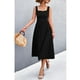 thumbnail image 1 of Vestido Informal Con Tirantes, Elegante Cierre De Cremallera Suave, Regalo De Cumpleaños, Lavable, Con Cuello Cuadrado, Para La Vida Diaria, Para Fiestas En La Playa ANGGREK Otros, 1 of 5
