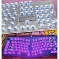 thumbnail image 3 of CIYISON Backlit Gamings Keycaps 132Key Mechanical Keyboards PC Crystal Translucents Keyset Keyboards Keycaps, 3 of 16