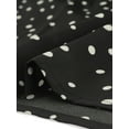 thumbnail image 7 of INSPIRE CHIC Women's Flutter Sleeves V Neck Polka Dots Prints Blouse Tops, 7 of 7