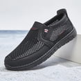 thumbnail image 6 of YUDAI Men's Slip-On Walking Shoes – Non-Slip, Breathable Mesh Sneakers for Gym, Workout & Everyday Wear, 6 of 7