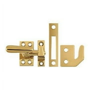 Deltana Cf066 Small 4 Piece Solid Brass Window Casement Fastener - Brass