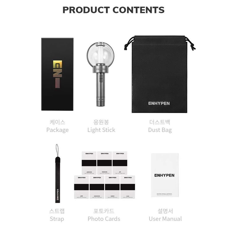 HYBE, Light Stick, VER 1, Customizable Lighting Modes - Walmart.com