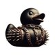 thumbnail image 1 of Pato,Patos de estilo gótico punk oscuro,Adornos decorativos de pato hermosos y únicos para bares,gabinetes,escritorios,coches, 1 of 5