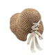 thumbnail image 1 of Sombrero de paja con lazo transpirable y circunferencia de 54-58 cm, sombrero de verano plegable de ala grande, sombrero para el sol para playa y mar, 1 of 6