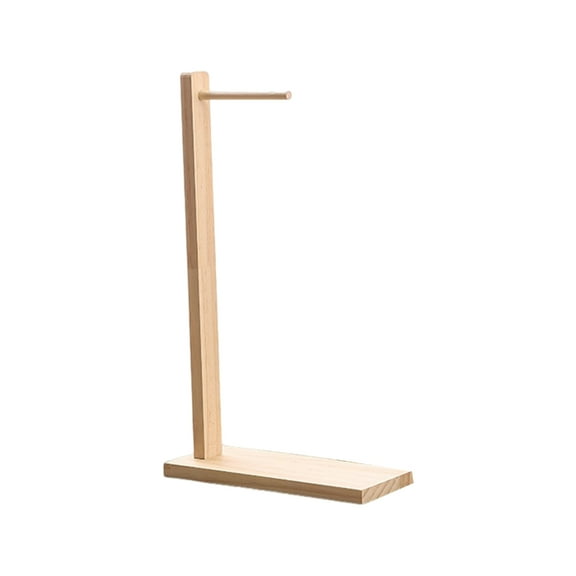 Sturdy Wooden Stand Jewelry Display Holder For Showcasing Jewelry And Gadgets