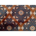 thumbnail image 4 of oneOone Tissu Popeline de Coton Tourbillon Ikat Imprimé 1 Yard 42 Pouces de Large, 4 of 4