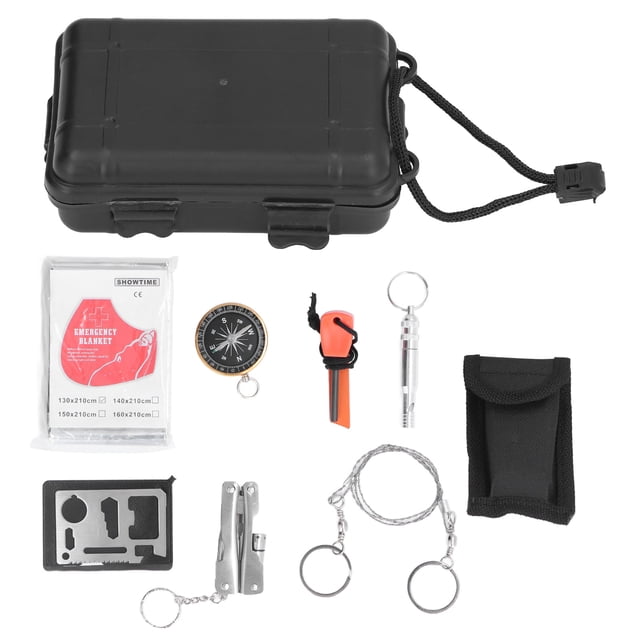 Kit de primeros auxilios, kit de herramientas de supervivencia Equipo de supervivencia portátil Kit de supervivencia Rendimiento probado