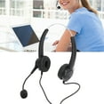 Call Center Headset Adjustable Wired Noise Cancelling Customer Service Headset for RJ9 Headset