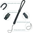 thumbnail image 3 of 5PCS Wrist lanyard, 8.8 inch Hand Wrist Strap Lanyard, Adjustable Nylon Wristlet Straps for Cell Phone, Camera, GoPro, PSP, USB Flash Drives, Flashlight (Black), 3 of 7