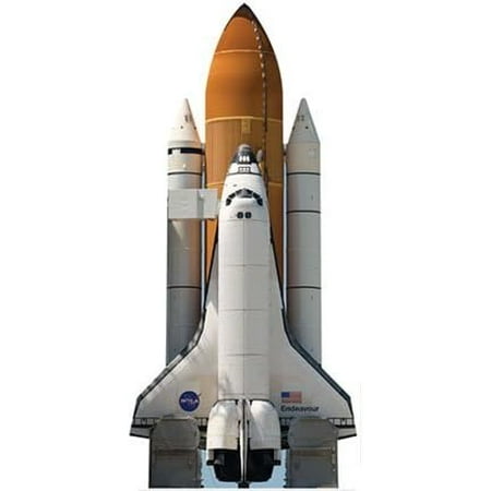 H69044 Space Shuttle Endeavor Cardboard Cutout Standup