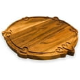 thumbnail image 4 of Organic Acacia Wooden Cutting Board kitchen Charcuterie Platter, Valentine's and Mother's Day Gifts for Cheese and Vegetables Meat (Heart in Round Board 11.5"L x 11.5"W), 4 of 8