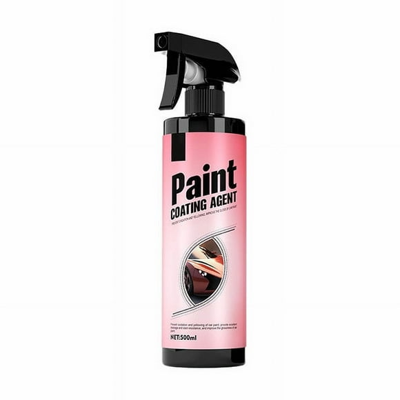 TopLLC Car Paint Coating Spray Superior Car Paint Protector Advanced Coating Spray Car Paint Gloss Enhancer Effective Car Paint Spray 500ML crystal nano coating varnish spray