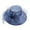 Dark Blue, variant on Meoldis Elegant Floral Derby Hat for Women – Light Blue Bonnet with Organza Accents, Tea Party & Easter Sunday Church Hat, Lolita Palace-Style Headpiece
