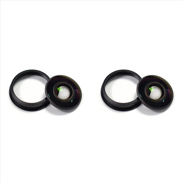 2X para X3 Cristal de Lente de Repuesto para Pieza de Accesorios de ReparacióN de CáMara de AccióN